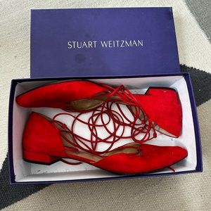 Stuart Weitzman Size 12 lace up shoes